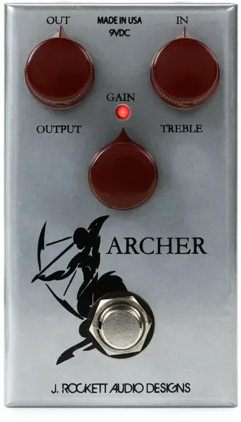 Педаль эффектов для электрогитары J. Rockett Audio Designs Archer Boost Overdrive