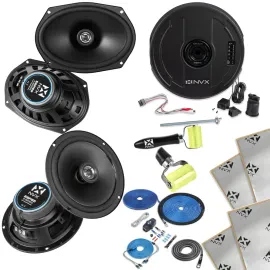 Сабвуфер активный для авто NVX QBSTA_65_69_STG1VKIT 11" (набор)