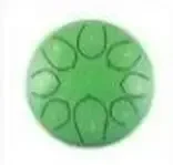 FTD-108F-GR Глюкофон, 25см, Фа мажор, зеленый, Foix