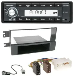 Continental MP3 AUX USB DAB 1DIN Autoradio für Kia Cerato (ab 2007)