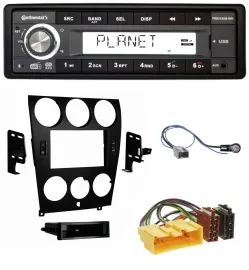 Continental USB 1DIN AUX DAB MP3 Autoradio für Mazda 6 (2006-2008)