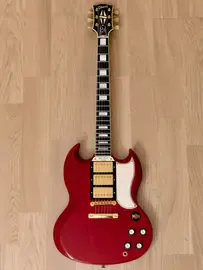 Электрогитара Gibson Custom Shop Korina SG Custom Limited Edition HHH Cherry w/case USA 2009