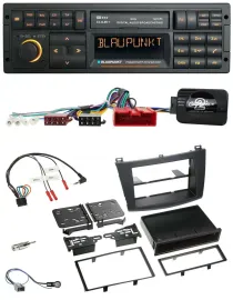 Blaupunkt USB DAB SD Lenkrad Bluetooth Autoradio für Mazda 3 2009-2013 Can-Bus