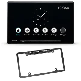 Sony XAVAX8500 10.1" Touchscreen Receiver w/ Plate Camera