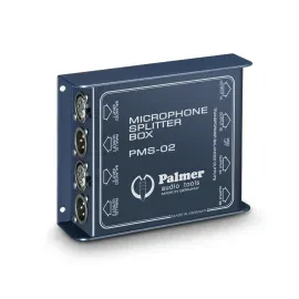 PALMER Pro PMS 02 - Mikrofon Splitter 2 Kanal