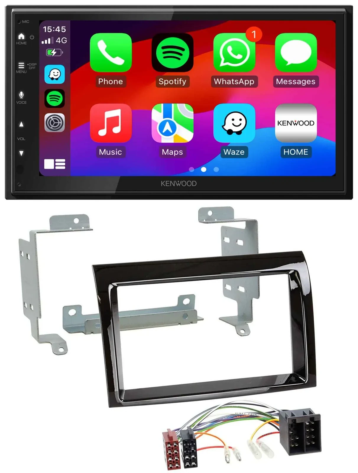Kenwood MP3 USB DAB 2DIN Bluetooth Autoradio für Peugeot Boxer Citroen Jumper Fi