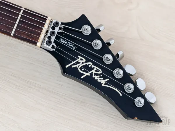 B.C.Rich Warlock NJ Series черный, Seymour Duncan SH-2 & SH-4