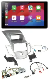 Pioneer Lenkrad USB DAB Bluetooth 2DIN Autoradio für Ford Fiesta 2010-17 Display