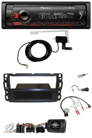 Автомагнитола для Cadillac BLS (2006–2010) Pioneer Bluetooth, DAB, USB, поддержка управления с руля