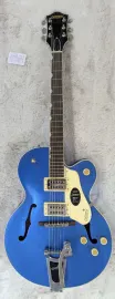 Gretsch G2420T Streamliner Hollow Body with Bigsby, Broad'Tron BT-3S, Fairlane Blue