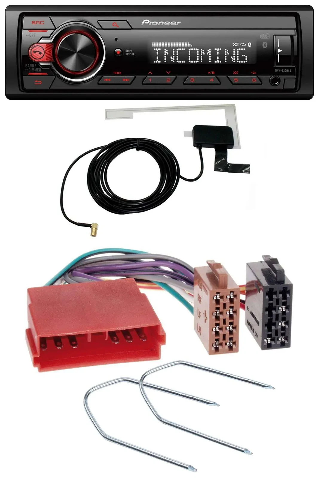 Pioneer MP3 AUX CD DAB USB Autoradio für Citroen BX 1992-1994 XM 1989-2000