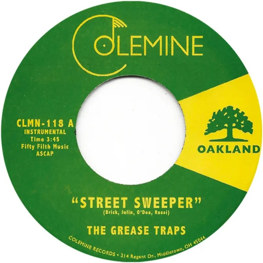 Виниловая пластинка The Grease Traps – Street Sweeper (Релиз 2013)