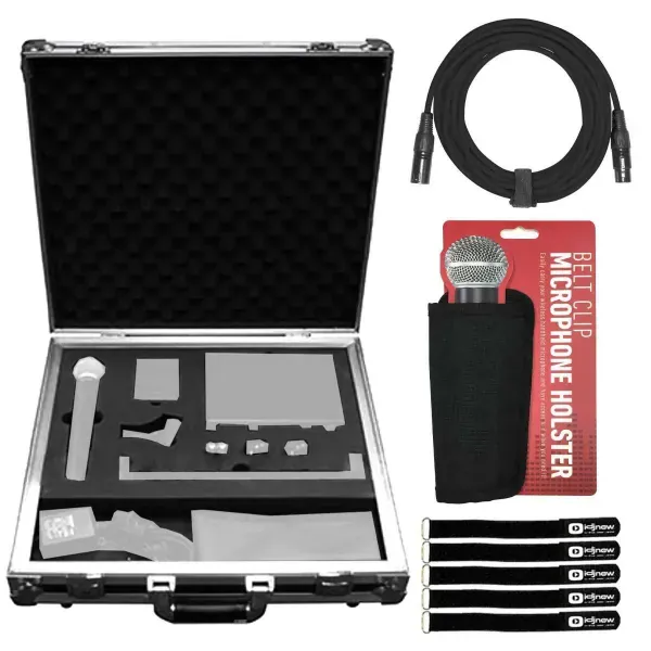 Odyssey FZSHQLXD1 Wireless Microphone Bodypack System Road Case w Holster idjnow