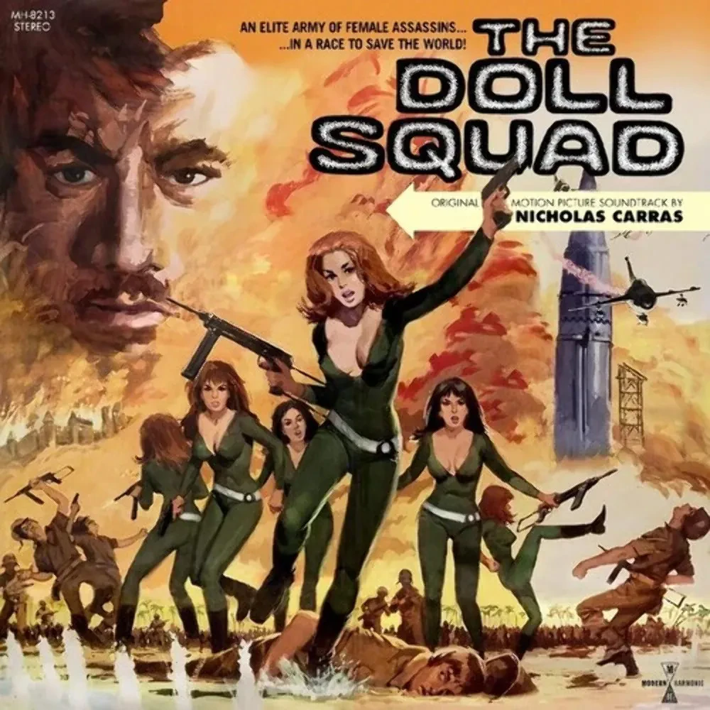 Виниловая пластинка Nicholas Carras – The Doll Squad (Original Soundtrack) Sealed