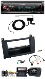 Pioneer Bluetooth DAB USB Lenkrad Autoradio für Mercedes SLK R171 2008-2011