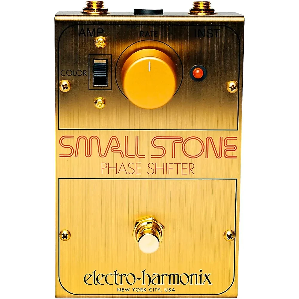 Педаль эффектов для электрогитары Electro-Harmonix Golden Small Stone Limited Edition, Gold