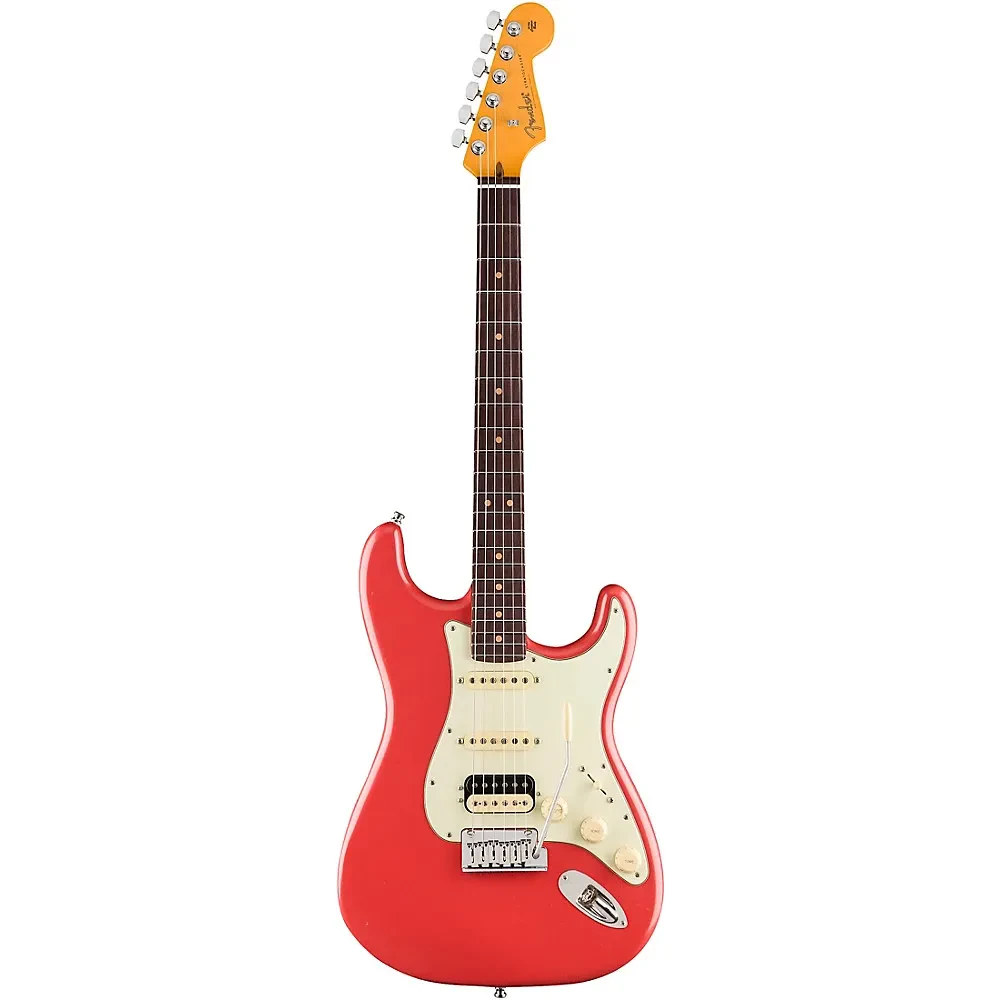 Электрогитара Fender American Ultra Luxe Vintage 60s Stratocaster HSS Fiesta Red