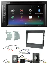 Pioneer Bluetooth Lenkrad USB 2DIN DAB DVD Autoradio für Porsche Panamera Sounds