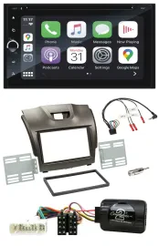 Blaupunkt USB DAB Bluetooth 2DIN TMC Lenkrad Navigation für Isuzu D-Max ab 2012