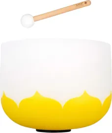 SELA SECLU10E Crystal Singing Bowl Lotus E 432Hz
