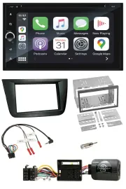 Blaupunkt DAB Lenkrad TMC Bluetooth USB 2DIN Navigation für Seat Altea Toledo sc