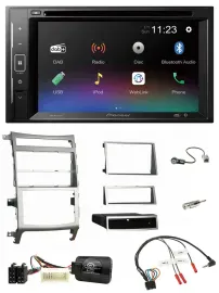 Pioneer Bluetooth Lenkrad USB 2DIN DAB DVD Autoradio für Hyundai IX55 2009-2012