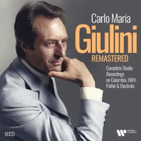 CARLO MARIA GIULINI - Remastered: Complete Studio Recordings On Columbia, Hmv, Pathe & Electrola (60CD)
