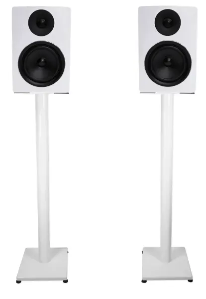 Pair Rockville APM6W 6.5" 350W Powered USB Studio Monitor Speakers+37" Stands