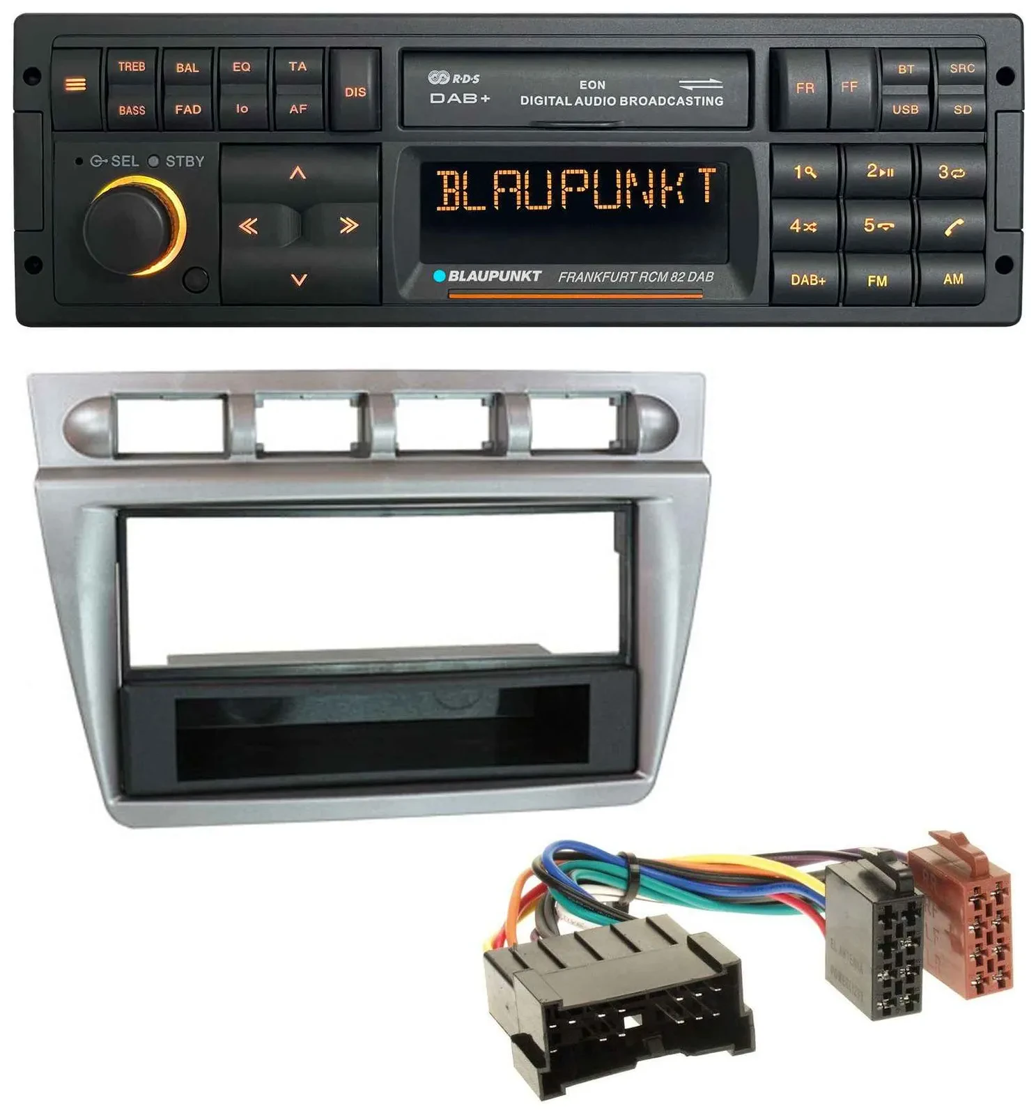 Blaupunkt USB DAB SD MP3 Bluetooth Autoradio für Kia Picanto (2004-2007)