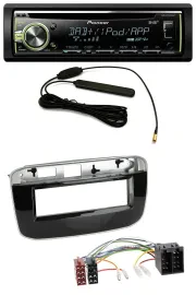 Pioneer MP3 USB CD DAB AUX Autoradio für Fiat Punto Punto Evo (ab 2011)