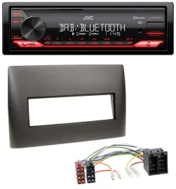 JVC Bluetooth USB DAB MP3 Autoradio für Fiat Stilo (192, 2001-2008)