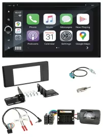 Blaupunkt USB DAB Bluetooth 2DIN TMC Lenkrad Navigation für Land Rover Range Rov