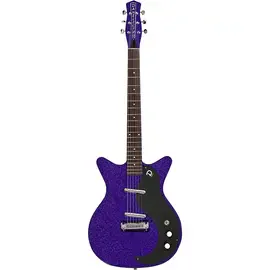 Электрогитара Danelectro Blackout '59 Purple Metalflake