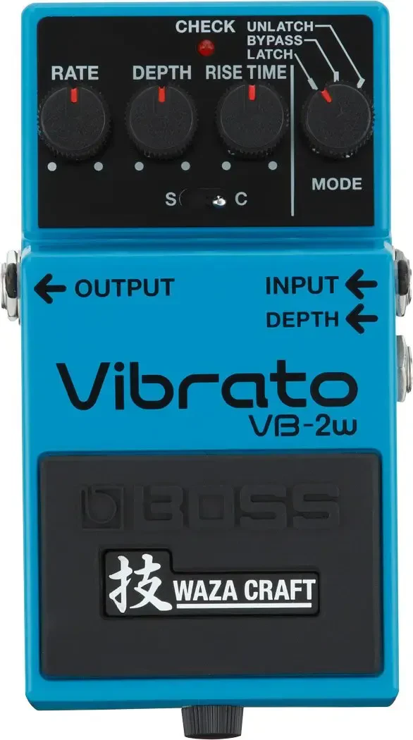 Педаль эффектов для электрогитары Boss VB-2W Waza Craft Vibrato