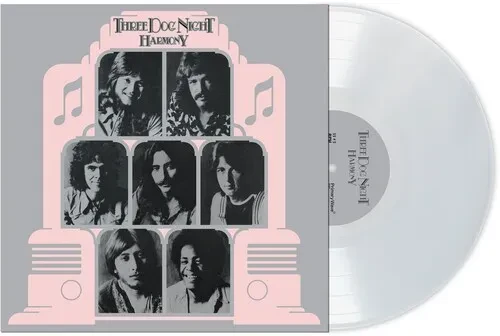Виниловая пластинка Three Dog Night - Harmony [New Vinyl LP] Clear Vinyl