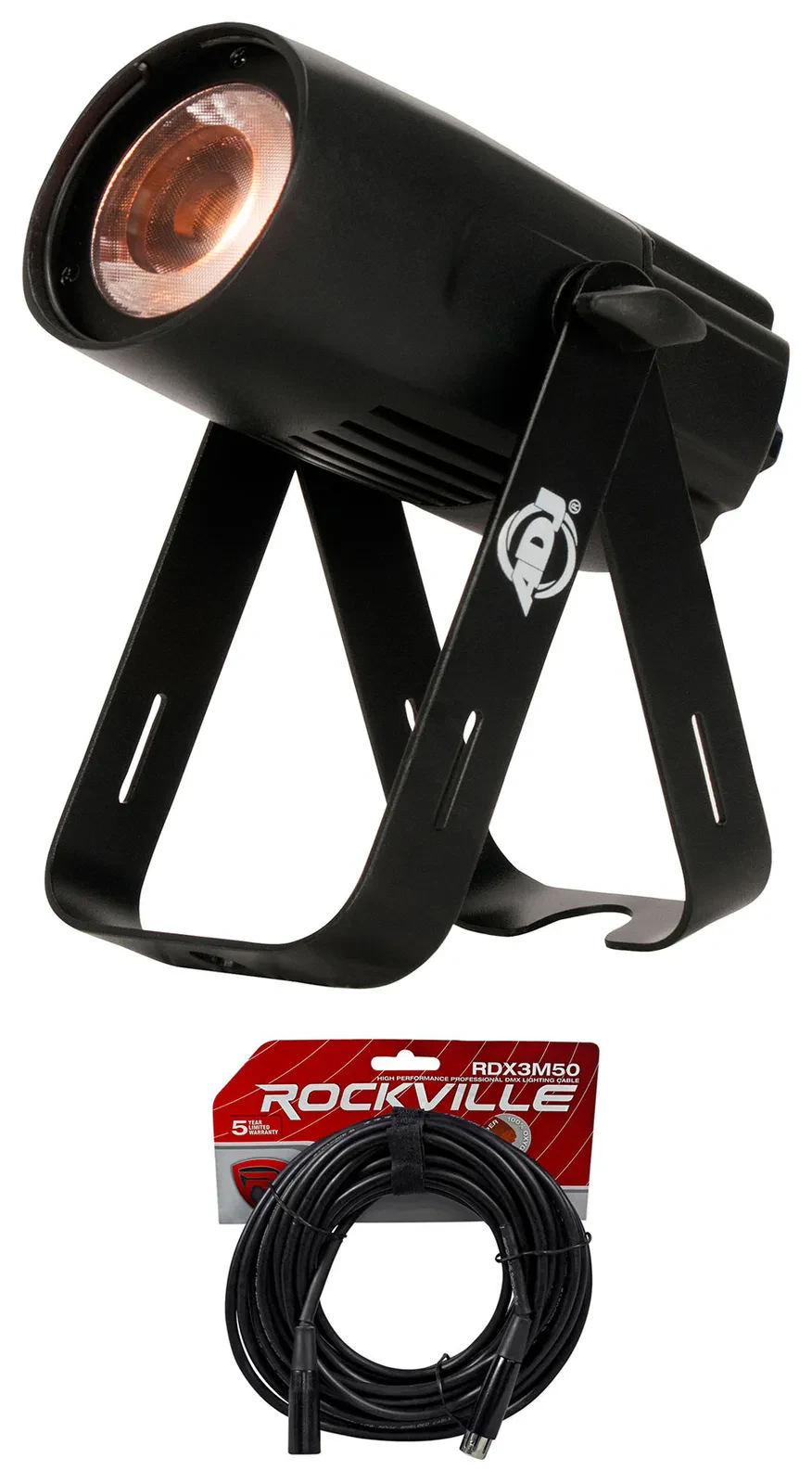 Светодиодный прибор American DJ Saber Spot DTW Compact LED с кабелем