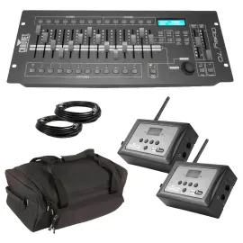 Chauvet DJ Lighting Obey 70 Universal DMX Wash Light Controller+DFI Wireless Hub