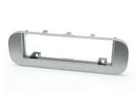 Рамка для автомагнитолы Connects2 для Fiat Panda Cross 312 (2014–2021), серебристая, DIN