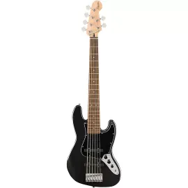 Бас-гитара Squier by Fender Affinity Active Jazz Bass VI Black Metallic