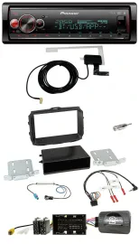 Автомагнитола для Alfa Giulietta 940 (рестайлинг 2014) Pioneer Bluetooth, DAB, USB