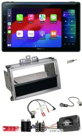 Pioneer Bluetooth DAB Lenkrad USB Autoradio für Hyundai i20 ISO 2009-2011 silber