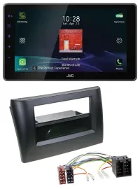 JVC DAB MP3 Bluetooth USB Autoradio für Fiat Stilo 192 01-08 Ablagefach