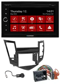 Blaupunkt MP3 DVD Bluetooth DAB 2DIN USB Autoradio für Chevrolet Cruze ab 2009