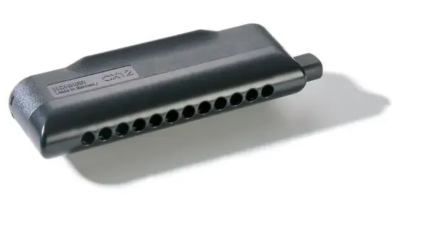 Губная гармошка хроматическая Hohner CX 12 Black 7545/48 A