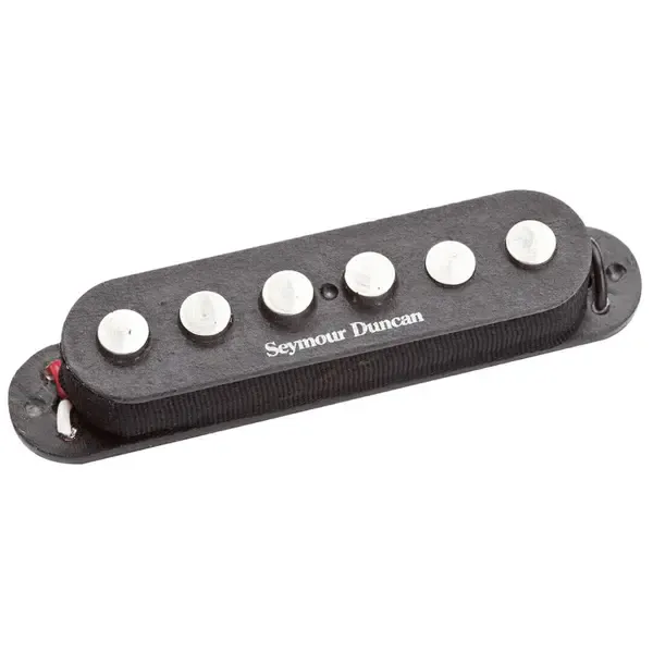 Звукосниматель для электрогитары Seymour Duncan Quarter-Pound Staggered Strat RwRp Single Coil Pickup, Black