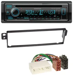 Автомагнитола для Chevrolet Kalos (2004–2007) Kenwood MP3, Bluetooth, DAB, USB, CD
