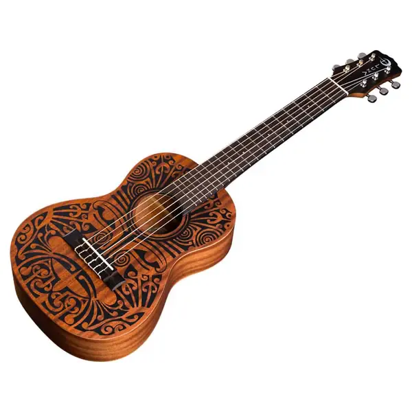 Укулеле Luna Uke Tribal 6 String Mahogany