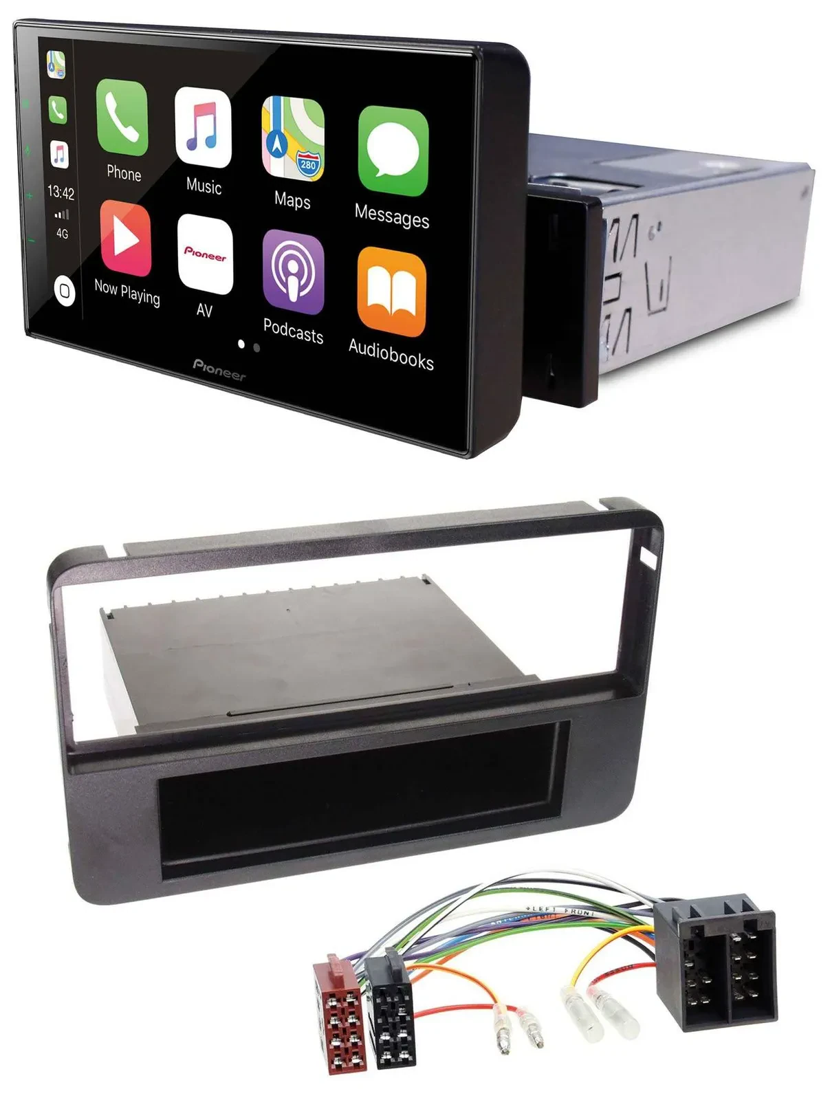 Автомагнитола для Alfa Romeo 159/Brera/Spider (2006–2010) Pioneer Bluetooth, MP3, DAB, USB