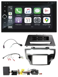 Blaupunkt USB DAB Bluetooth 2DIN TMC Lenkrad Navigation für BMW X5 X6 E70 E71 07