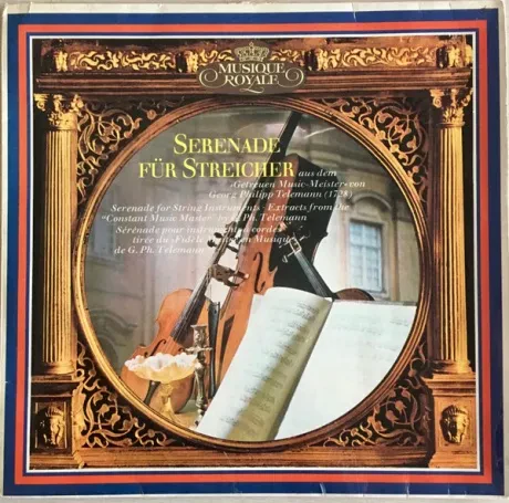 Виниловая пластинка Georg Philipp Telemann – Serenade Für Streicher Б/У